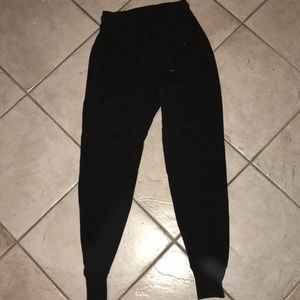 Black joggers/sweats from cotton on